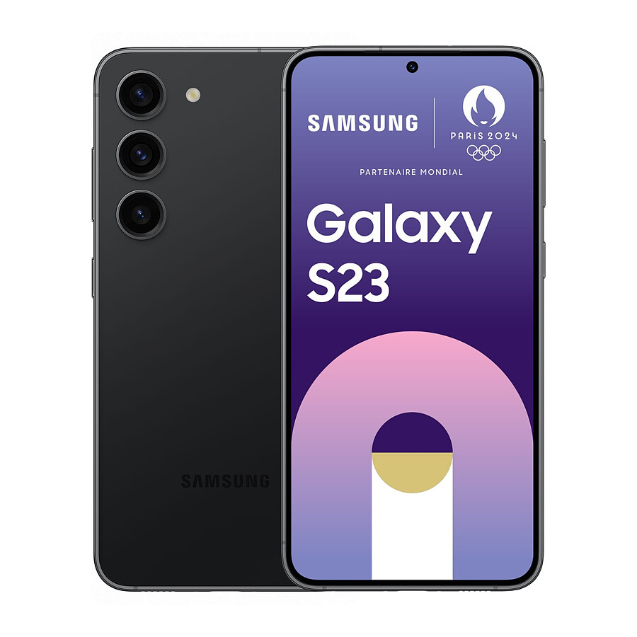 Smartphone reconditionné Samsung Galaxy S23 5G (Noir) - 128 Go - 8 Go · Reconditionné