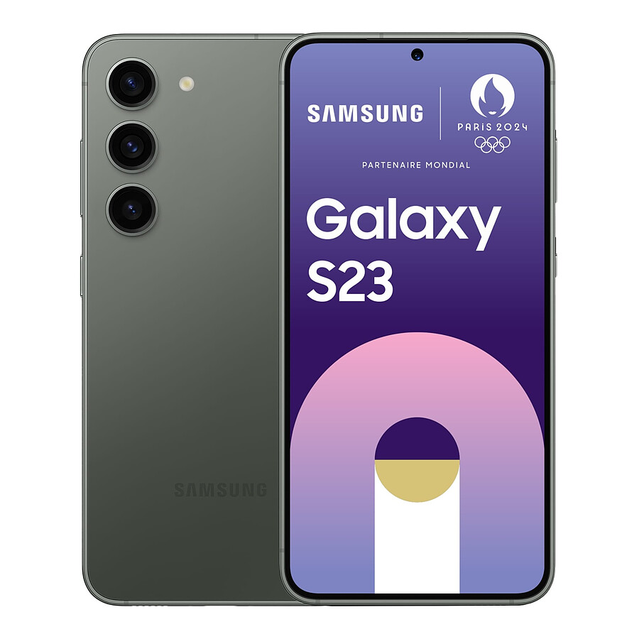 Smartphone Samsung Galaxy S23 5G (Vert) - 128 Go - 8 Go