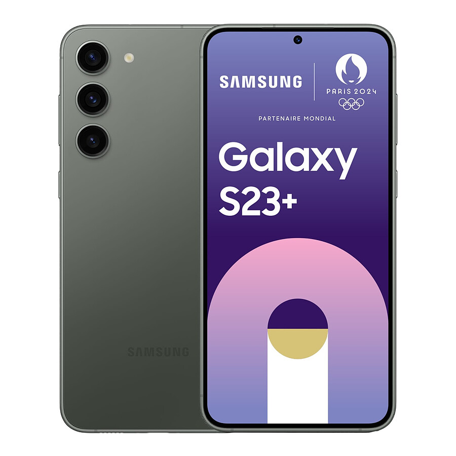 Smartphone reconditionné Samsung Galaxy S23 Plus 5G (Vert) - 512 Go - 8 Go · Reconditionné