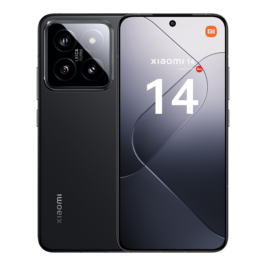 Smartphone Xiaomi 14 5G (Noir) - 512 Go