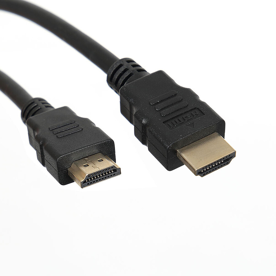 Câble HDMI TEXTORM Câble HDMI 2.0 blindé - Mâle/Mâle - 1 m