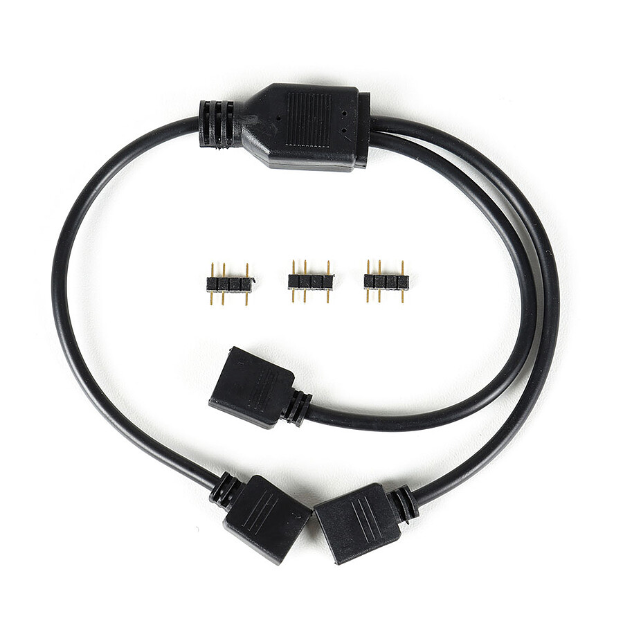 Câble d'alimentation TEXTORM Doubleur interne ARGB vers 2x ARGB - 30 cm