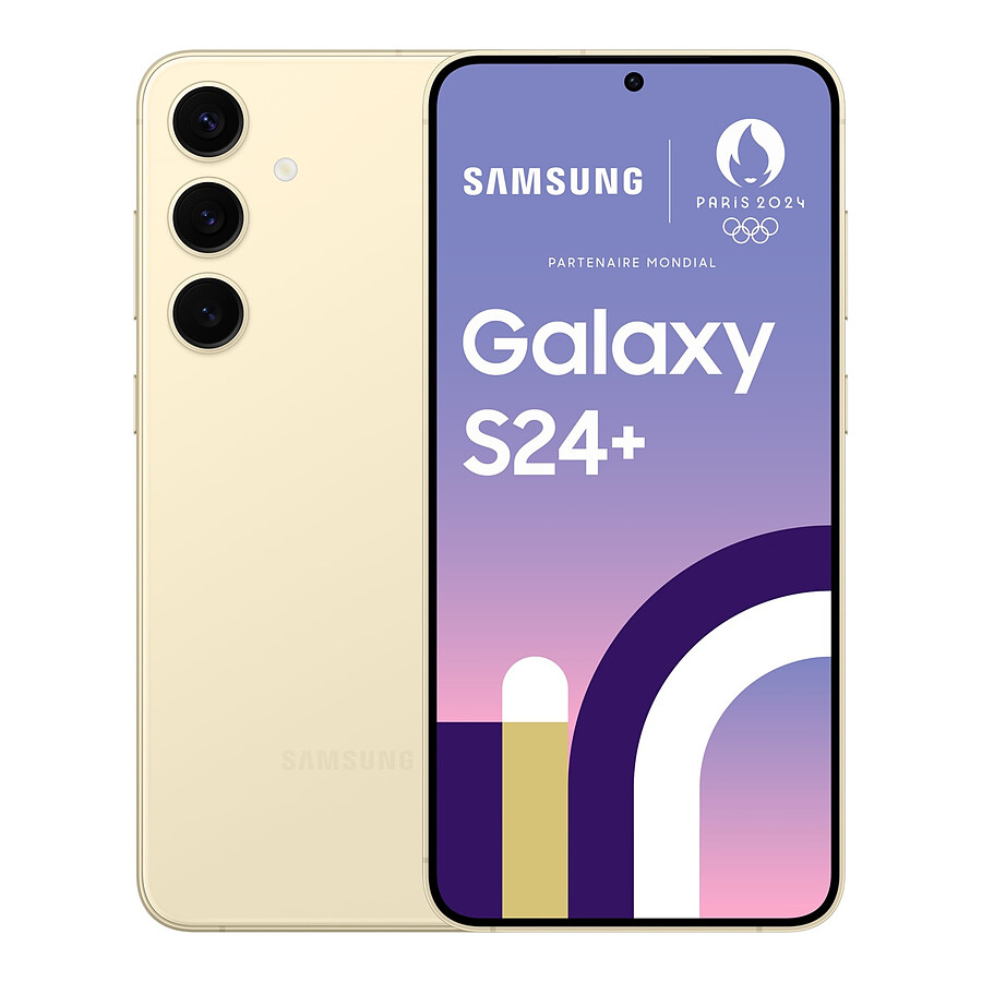 Smartphone Samsung Galaxy S24+ 5G (Creme) - 256 Go