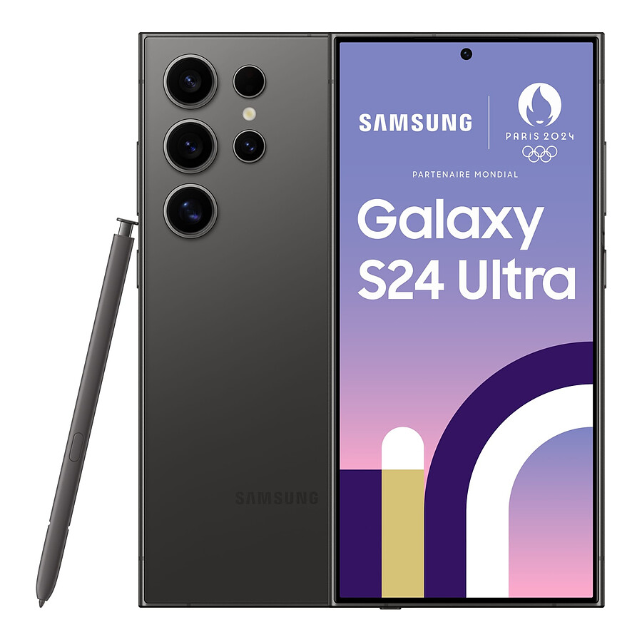 Smartphone reconditionné Samsung Galaxy S24 Ultra 5G (Noir) - 1 To · Reconditionné