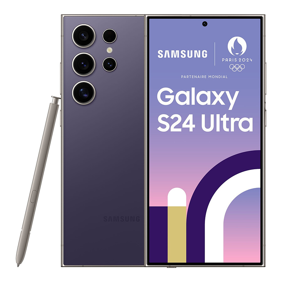 Smartphone Samsung Galaxy S24 Ultra 5G (Violet) - 256 Go