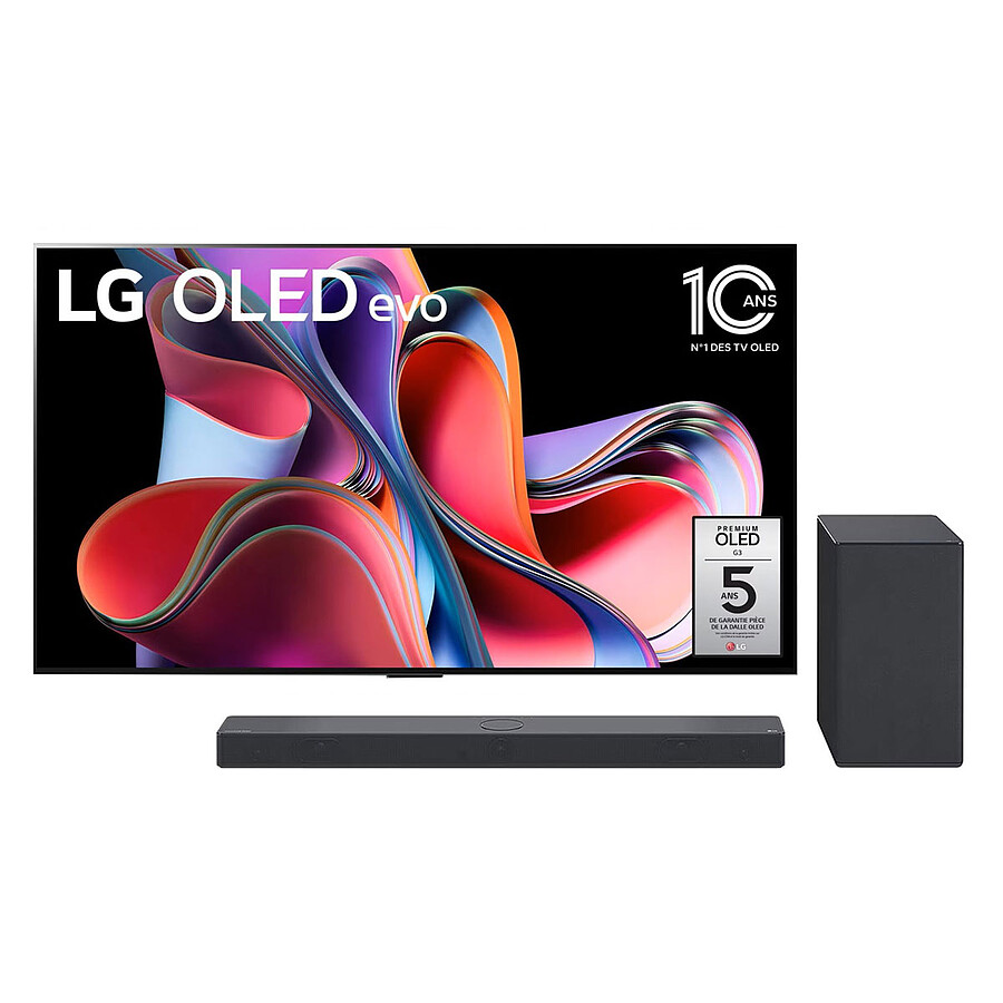 TV LG OLED65G3 + SC9S