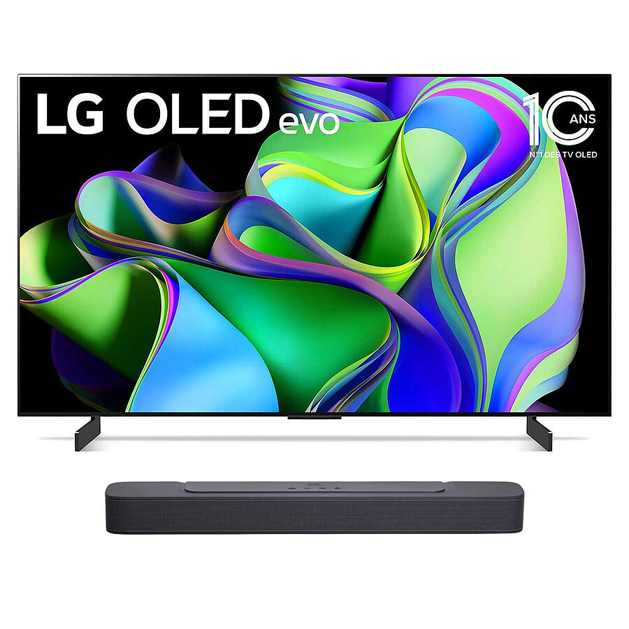 TV LG OLED42C3 + JBL Bar 2.0 All-in-One (MK2)