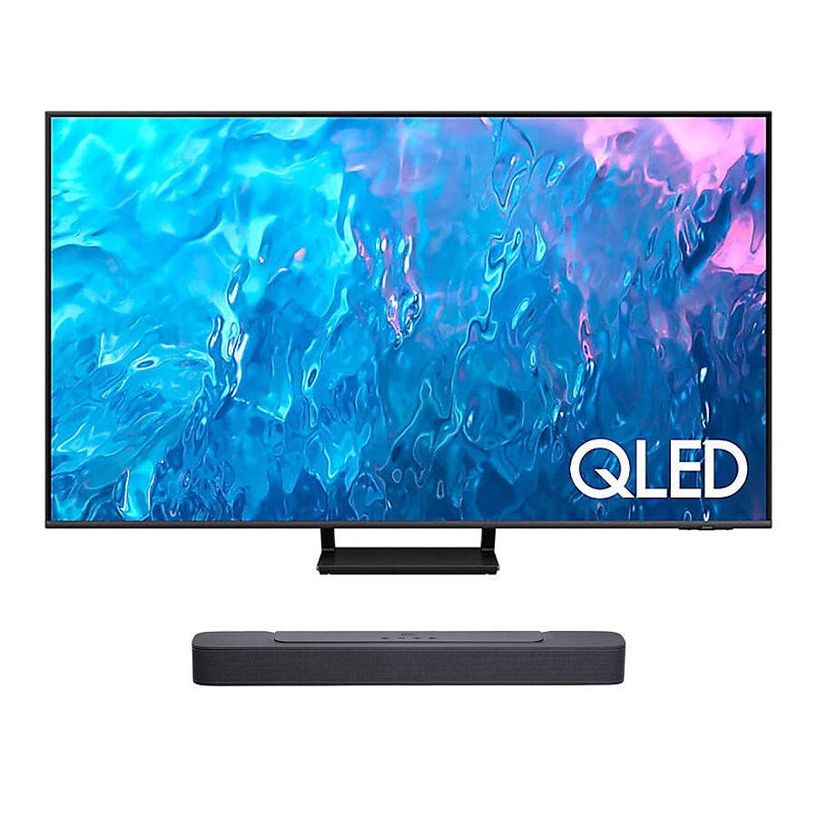 TV Samsung QLED 65Q70C + JBL Bar 2.0 All-in-One (MK2)