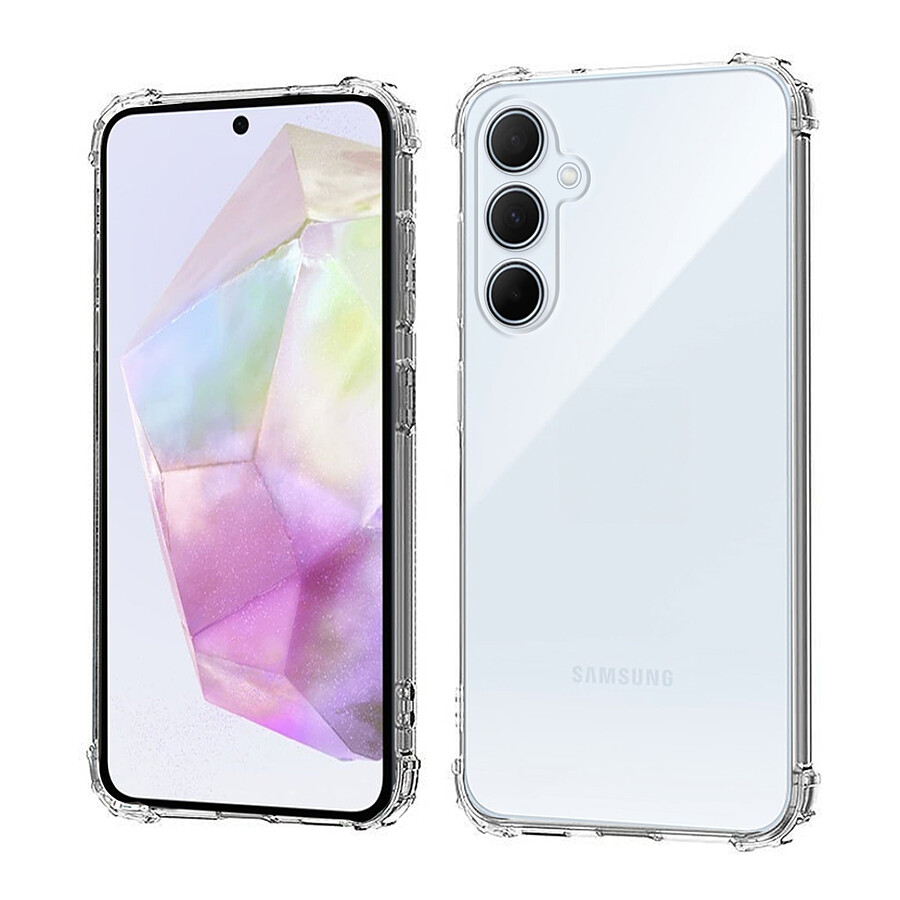Coque et housse Akashi Coque TPU Angles Renforcés (transparent) - Samsung Galaxy A35 5G