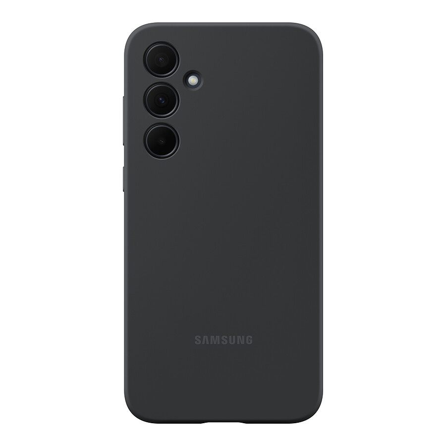 Coque et housse Samsung Coque Silicone Noir Galaxy A35 5G