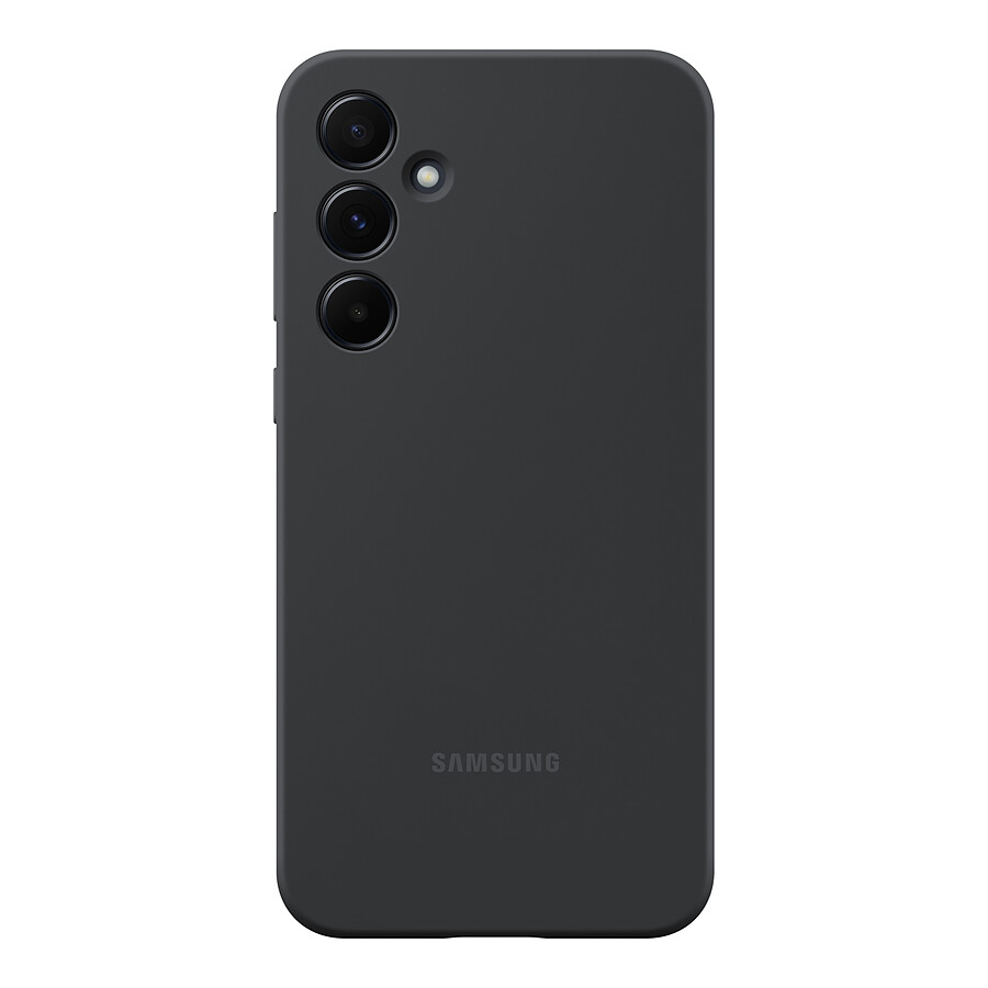 Coque et housse Samsung Coque Silicone Noir Galaxy A55 5G