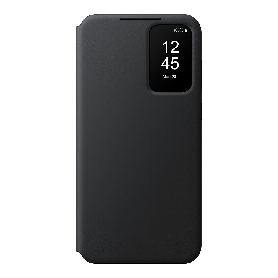 Coque et housse Samsung Étui Smart View Noir avec porte-carte - Galaxy A35