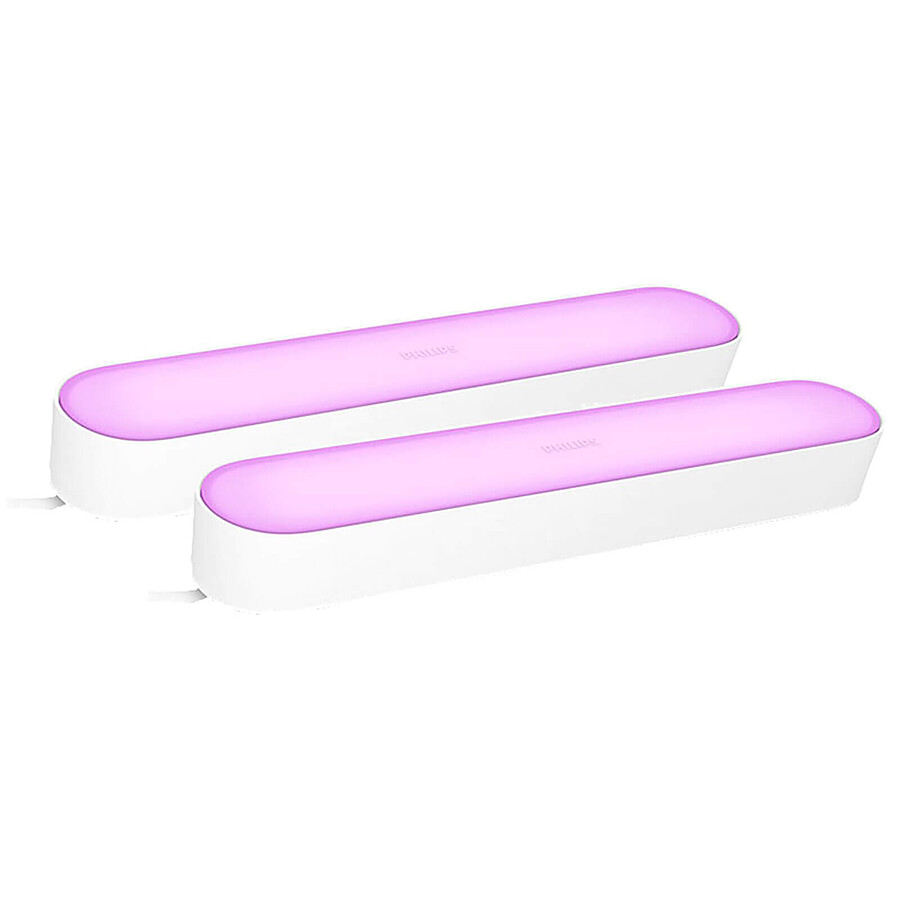 Lampe connectée Philips Hue Play Pack - Blanc x2