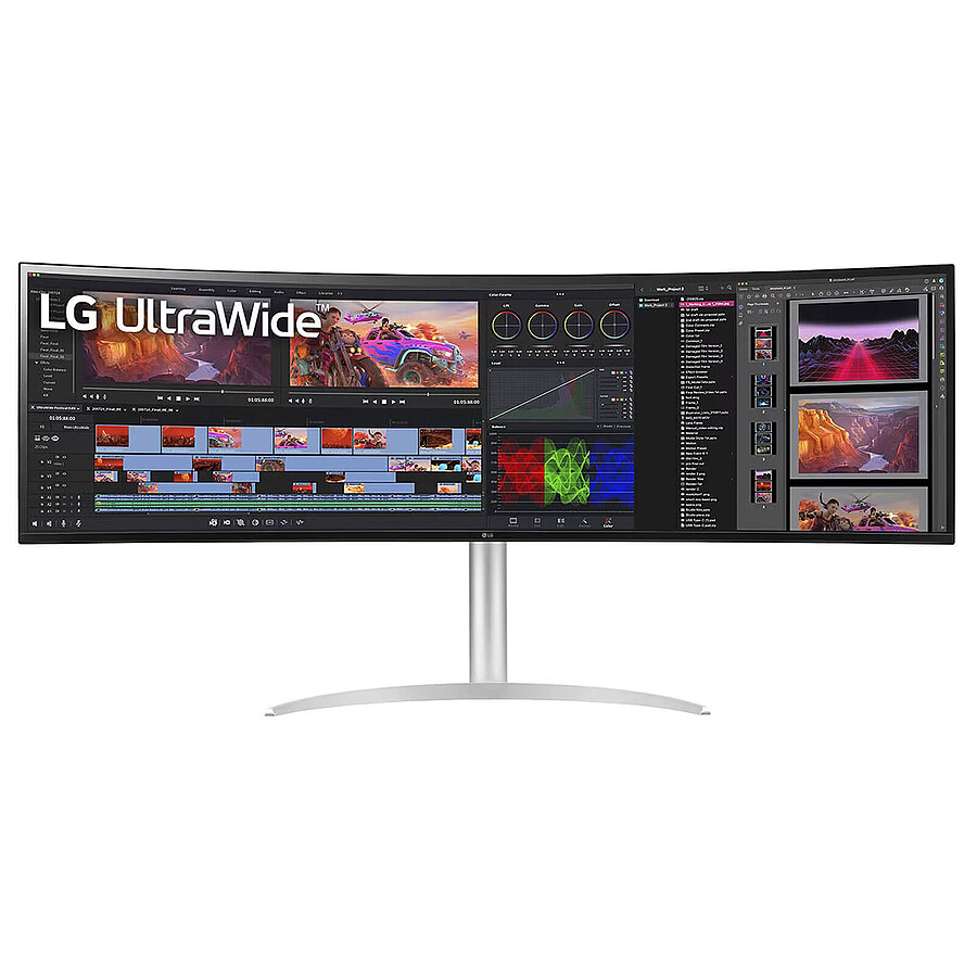 Écran PC LG UltraWide 49WQ95C-W