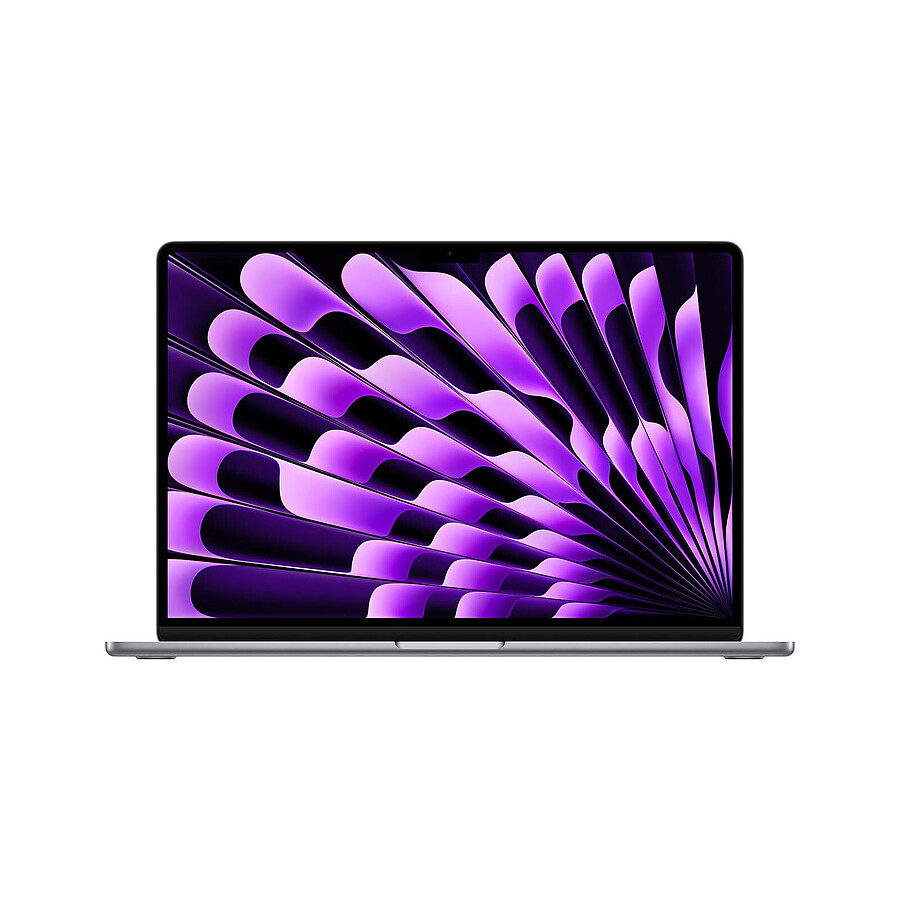 Macbook Apple MacBook Air M3 15 pouces (2024) Gris sidéral 8Go/256 Go (MRYM3FN/A)
