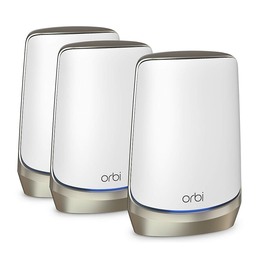 Routeur et modem Netgear Orbi WiFi 6E AXE11000 Serie 960 + 2 Satellites