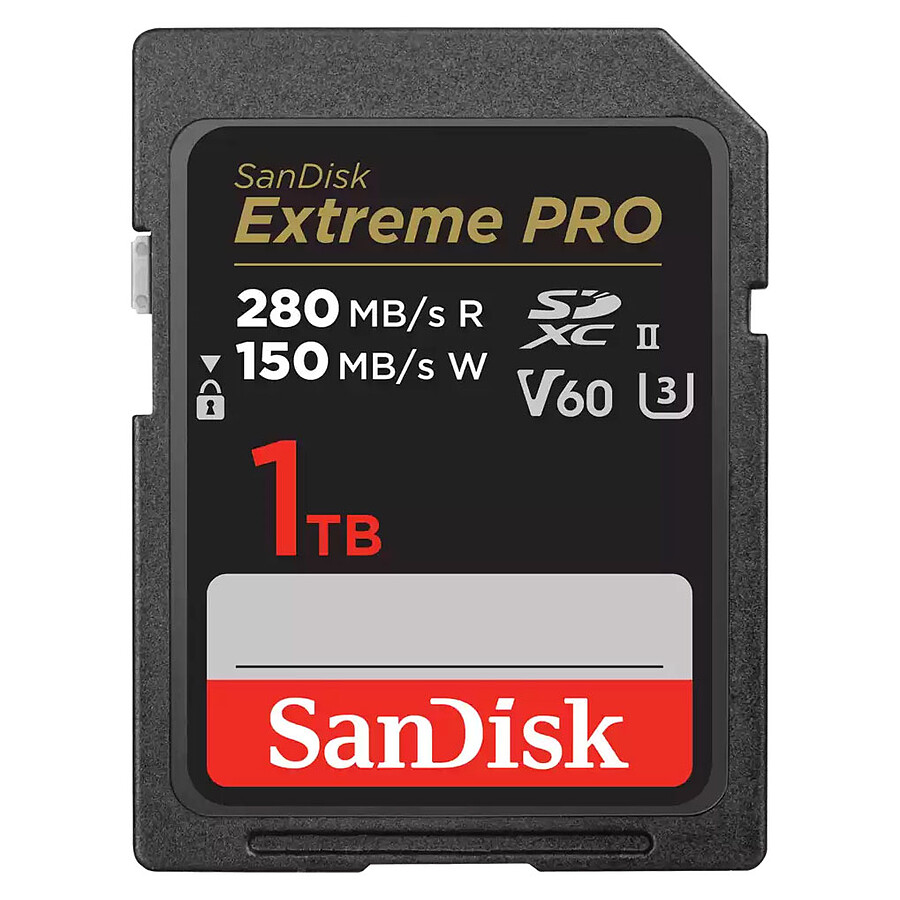 Carte mémoire SanDisk Extreme PRO UHS-II V60 1 To