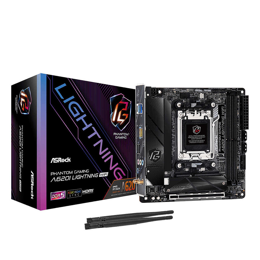 Carte mère ASRock A620I Lightning WiFi