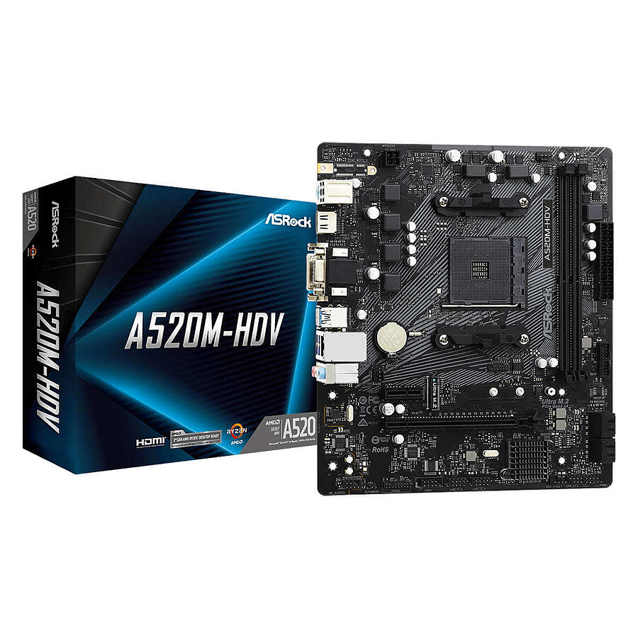 Carte mère ASRock A520M-HDV