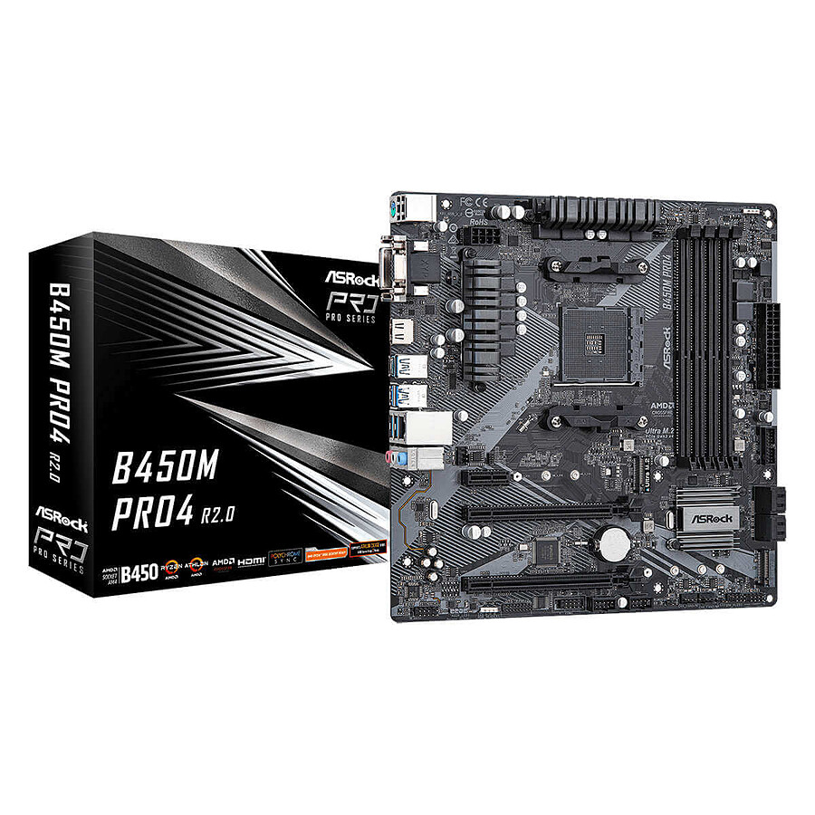 Carte mère ASRock B450M Pro4 R2.0