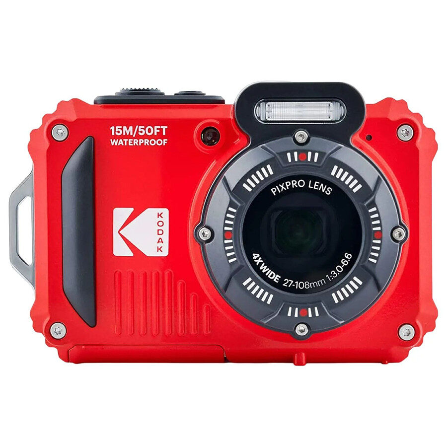 Appareil photo compact ou bridge Kodak PixPro WPZ2 Rouge