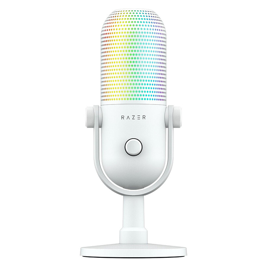 Microphone Razer Seiren V3 Chroma - Blanc