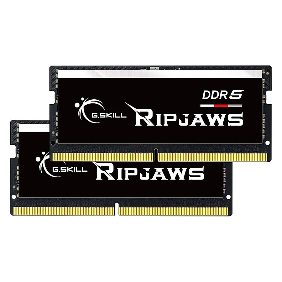 Mémoire G.Skill Ripjaws SO-DIMM - 2 x 48 Go (96 Go) - DDR5 5600 MHz - CL46