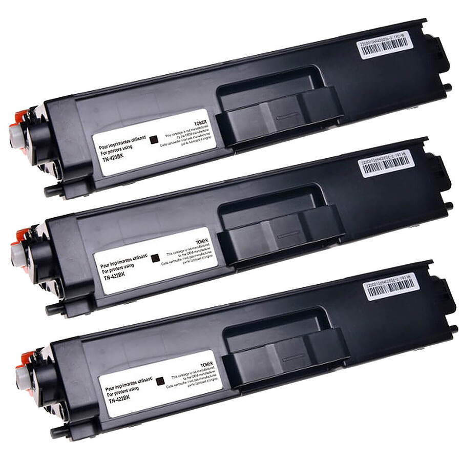 Toner UPrint TN-421/423/426-BK - Noir x3