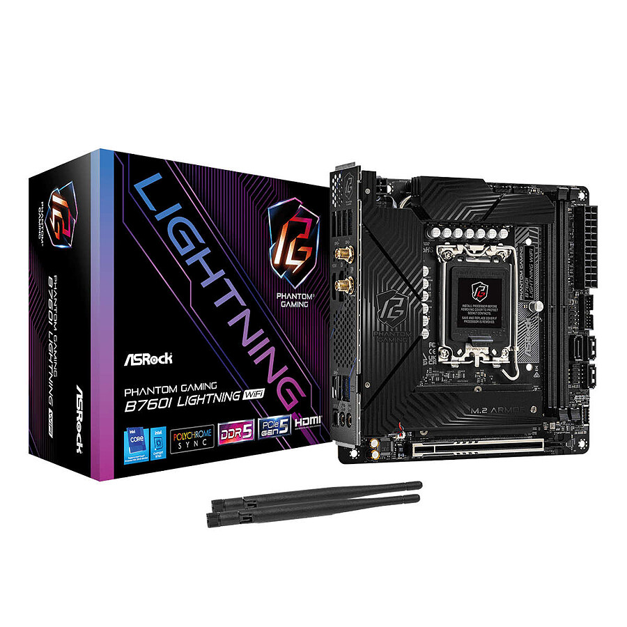 Carte mère ASRock B760I Lightning WiFi