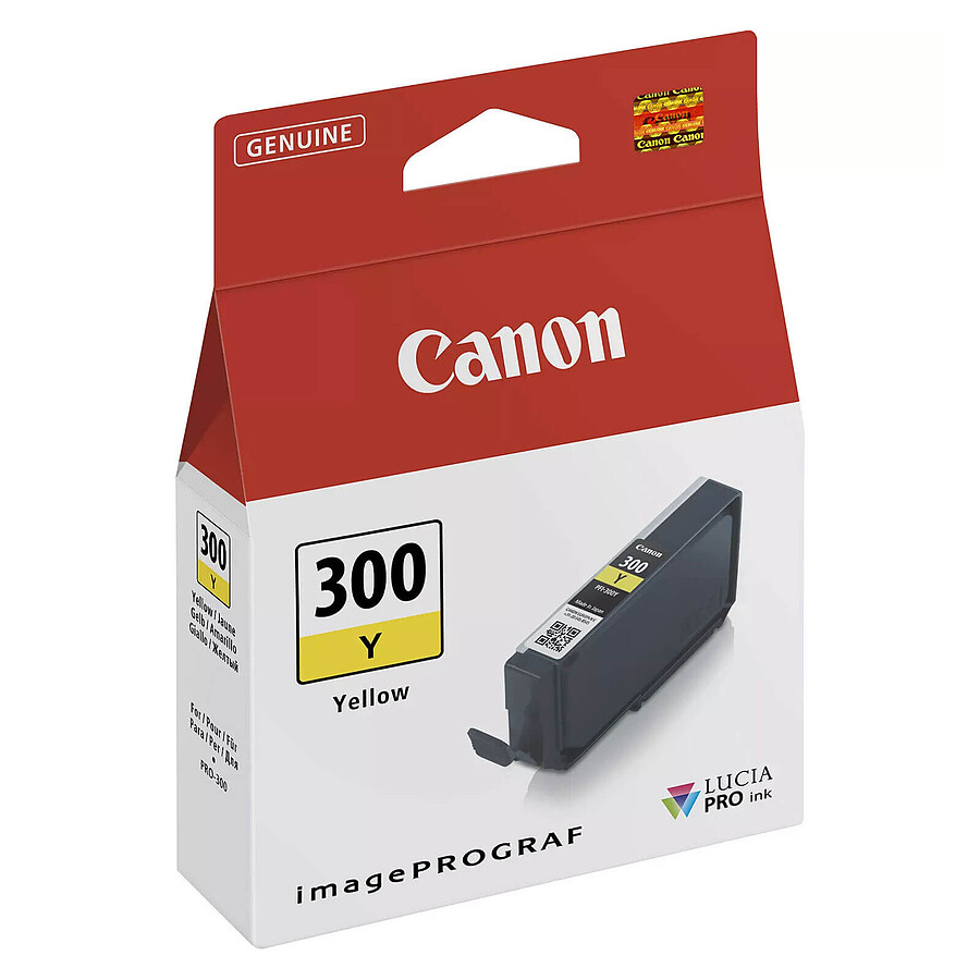 Cartouche d'encre Canon PFI-300 - Jaune