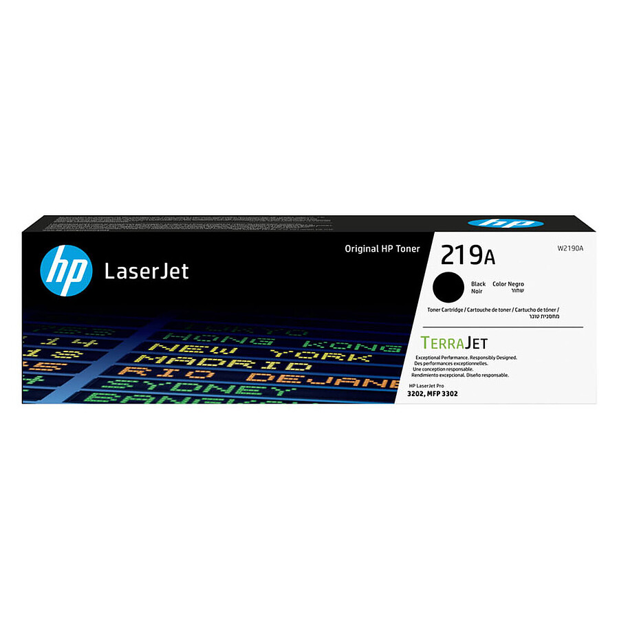 Toner HP 219A (W2190A) - Noir