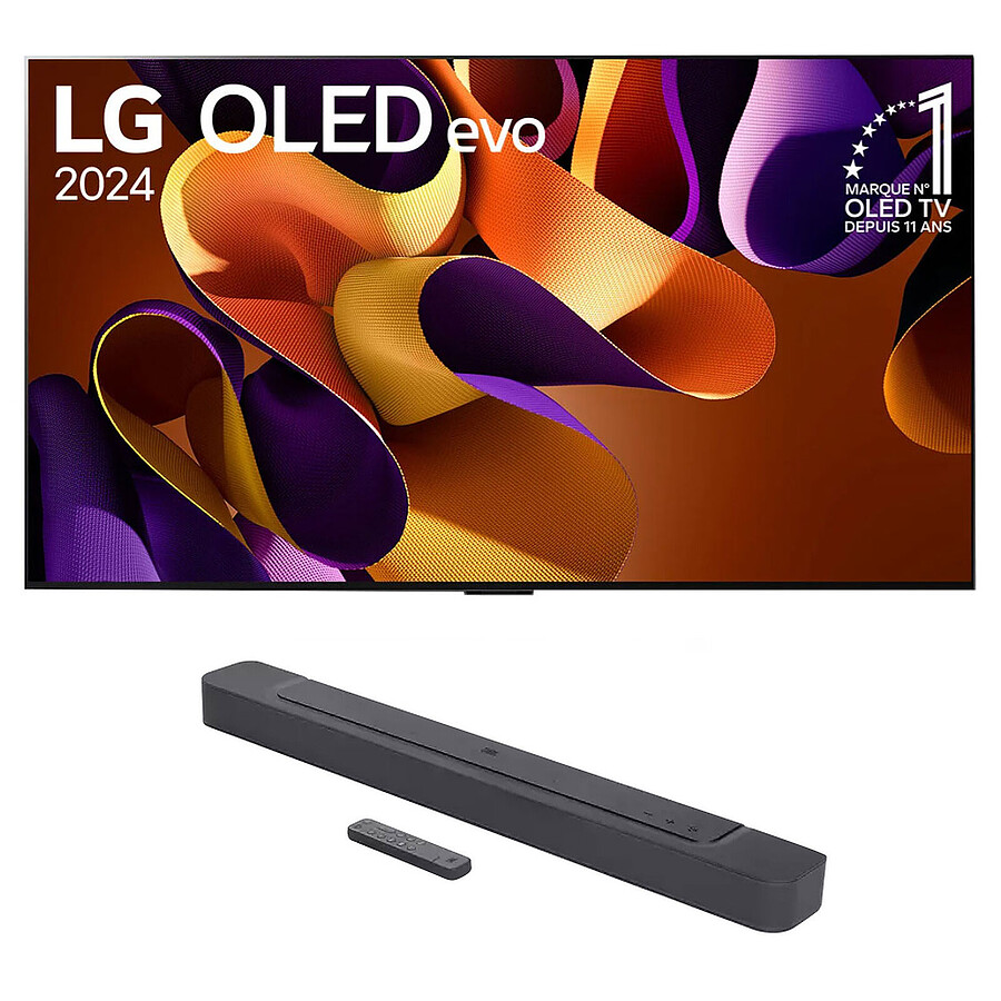 TV LG OLED65G4 + JBL Bar 300