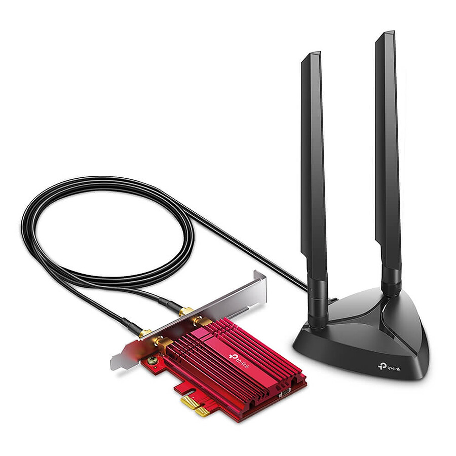 Carte réseau TP-Link Archer TXE75E - Adaptateur PCIe Wi-Fi 6 AXE5400