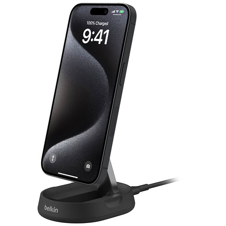 Chargeur Belkin BoostCharge Pro Qi2 15W Noir