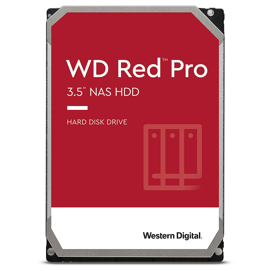 Disque dur interne Western Digital WD Red Pro - 4 To - 256 Mo