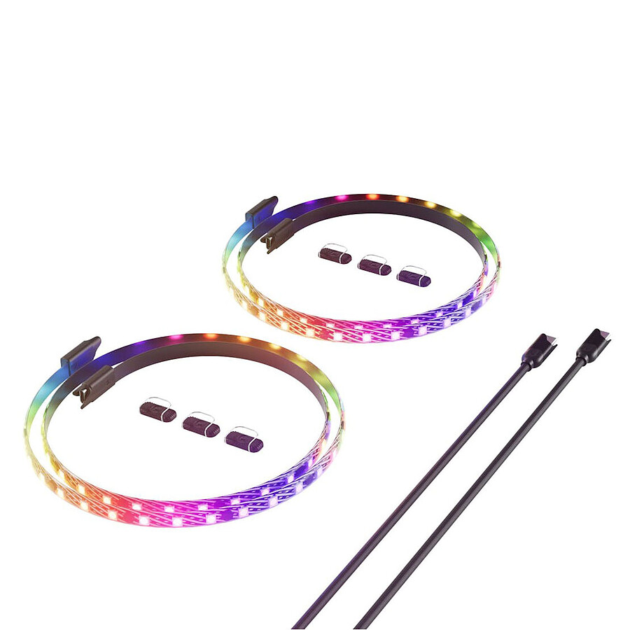 Câble d'alimentation Hyte LS30 qRGB Light Strips Dual Pack