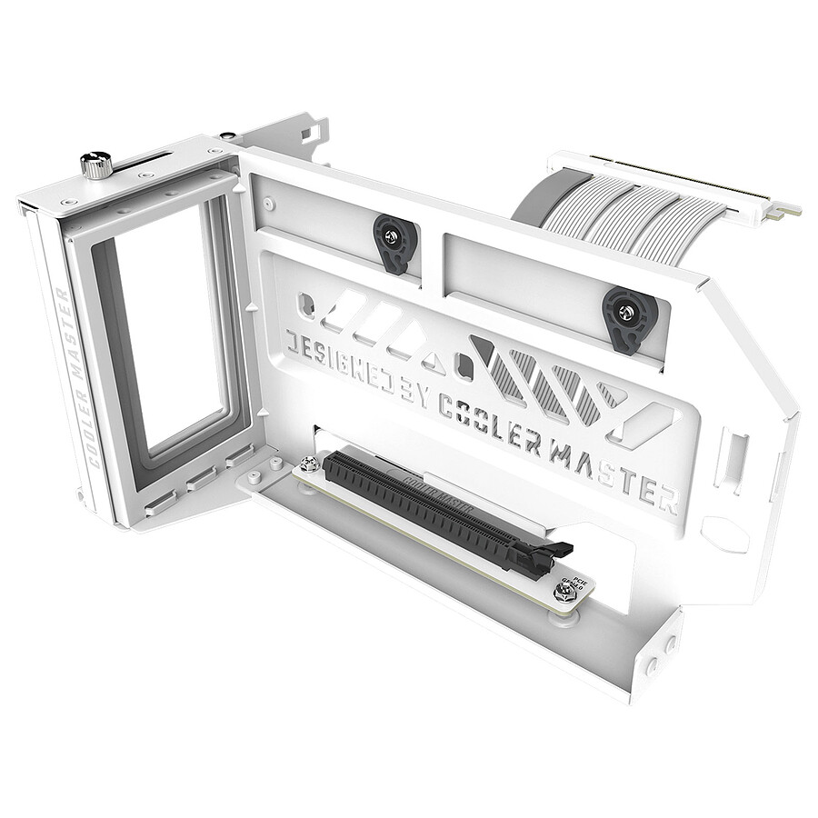 Câble d'alimentation Cooler Master Vertical Graphics Card Holder Kit V3 (PCIe 4.0) - Blanc