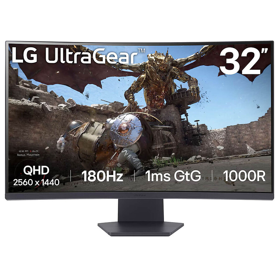 Écran PC LG UltraGear 32GS60QC-B