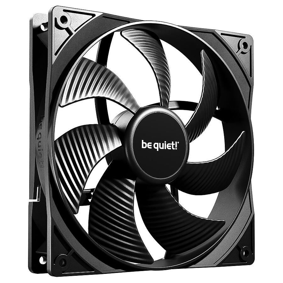 Ventilateur Boîtier be quiet! Pure Wings 3 140 mm PWM - Noir 