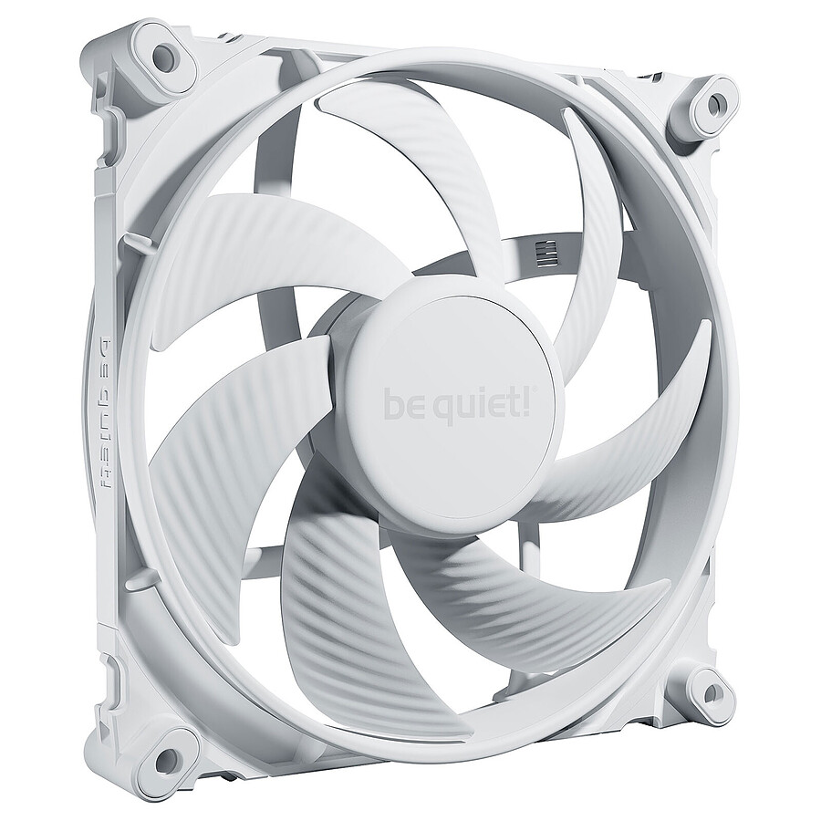 Ventilateur Boîtier be quiet! Silent Wings 4 140 mm PWM Highspeed - Blanc