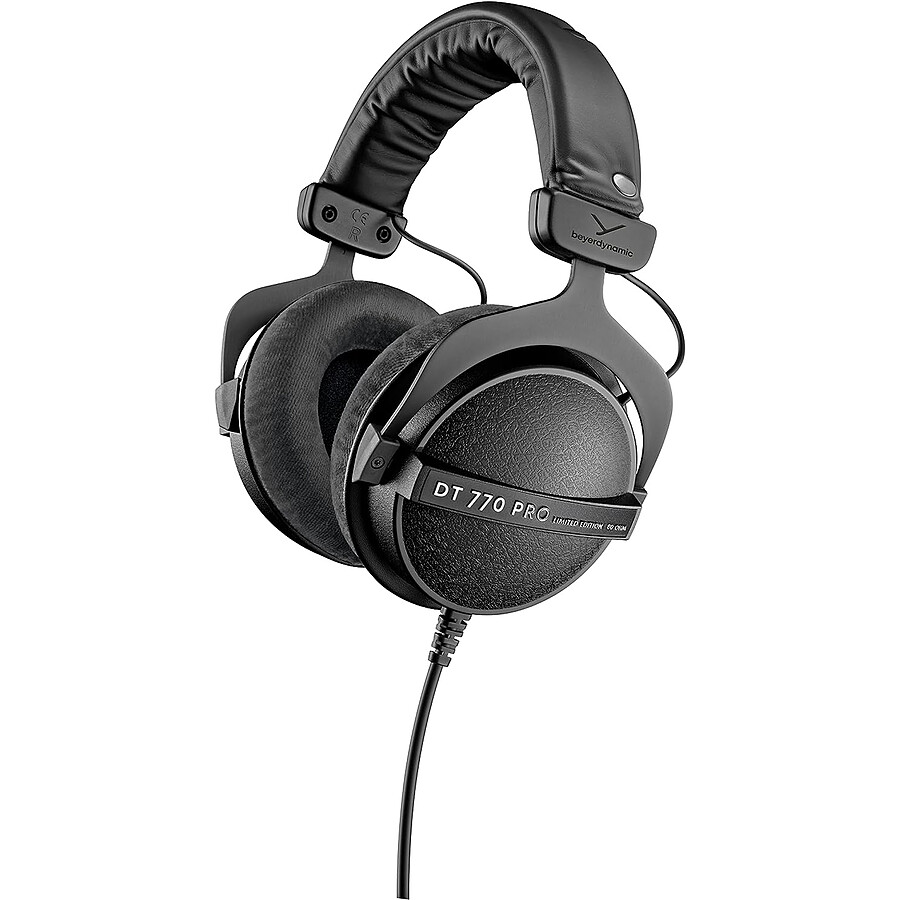 Casque Audio Beyerdynamic DT 770 PRO Black Edition 80 Ohms Edition Limitée - Casque audio