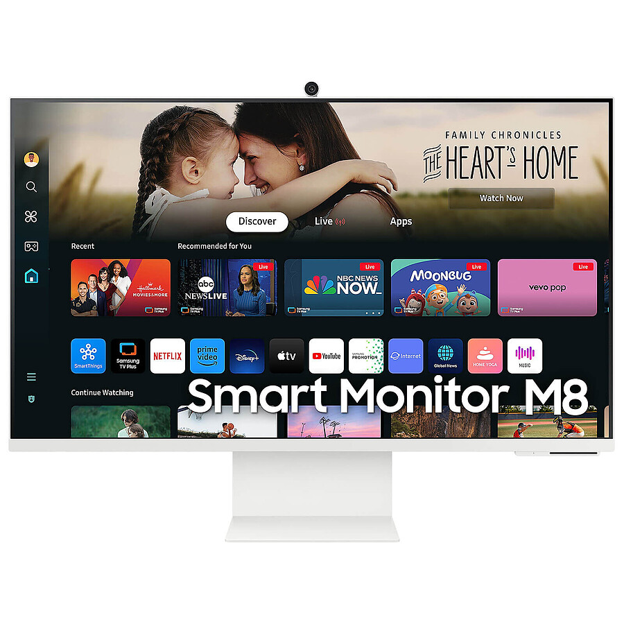 Écran PC Samsung Smart Monitor M8 S32DM801UU