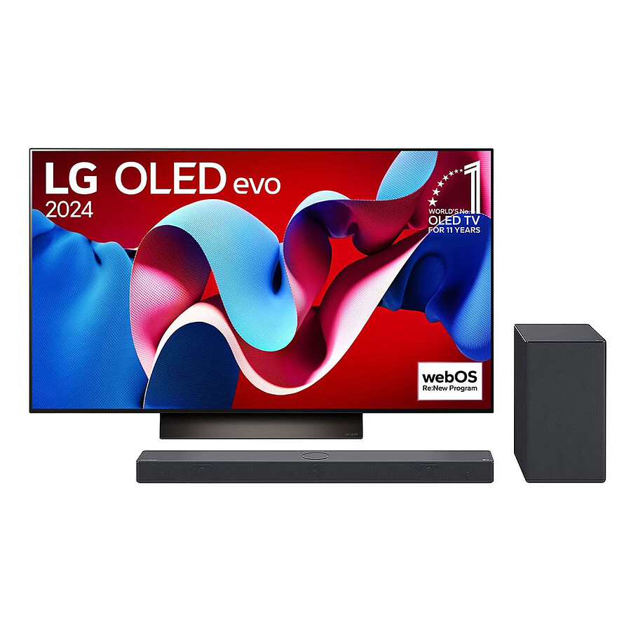 TV LG OLED55C4 + SC9S