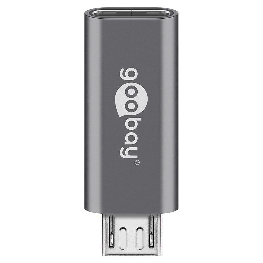 Câble USB Goobay Adaptateur Micro-USB vers USB-C