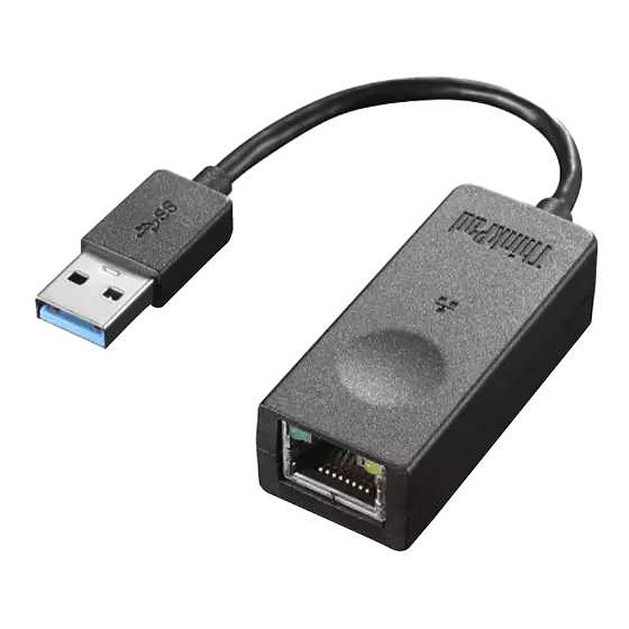 Câble USB Lenovo Adaptateur USB 3.0 vers Ethernet pour ThinkPad