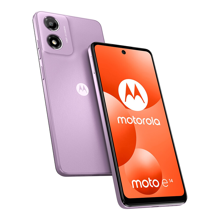 Smartphone Motorola Moto e14 Violet - 64 Go