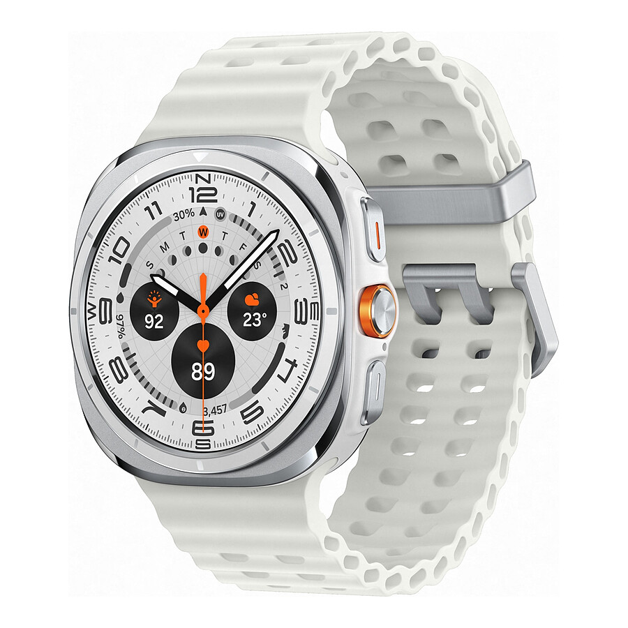 Montre connectée Samsung Galaxy Watch Ultra 4G (Blanc / Titane)