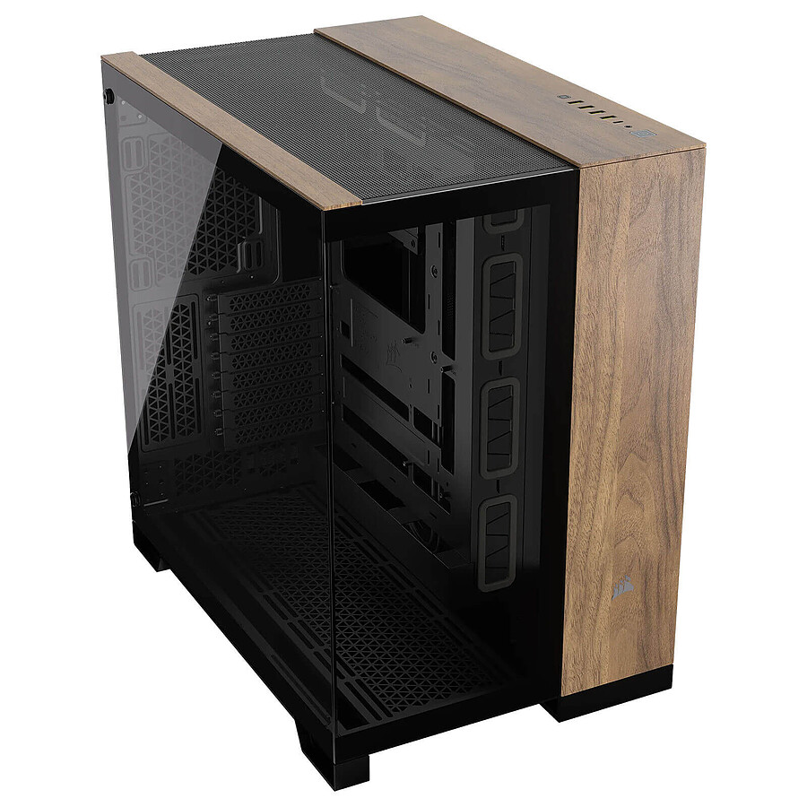 Boîtier PC Corsair 6500X - Noir/Noyer