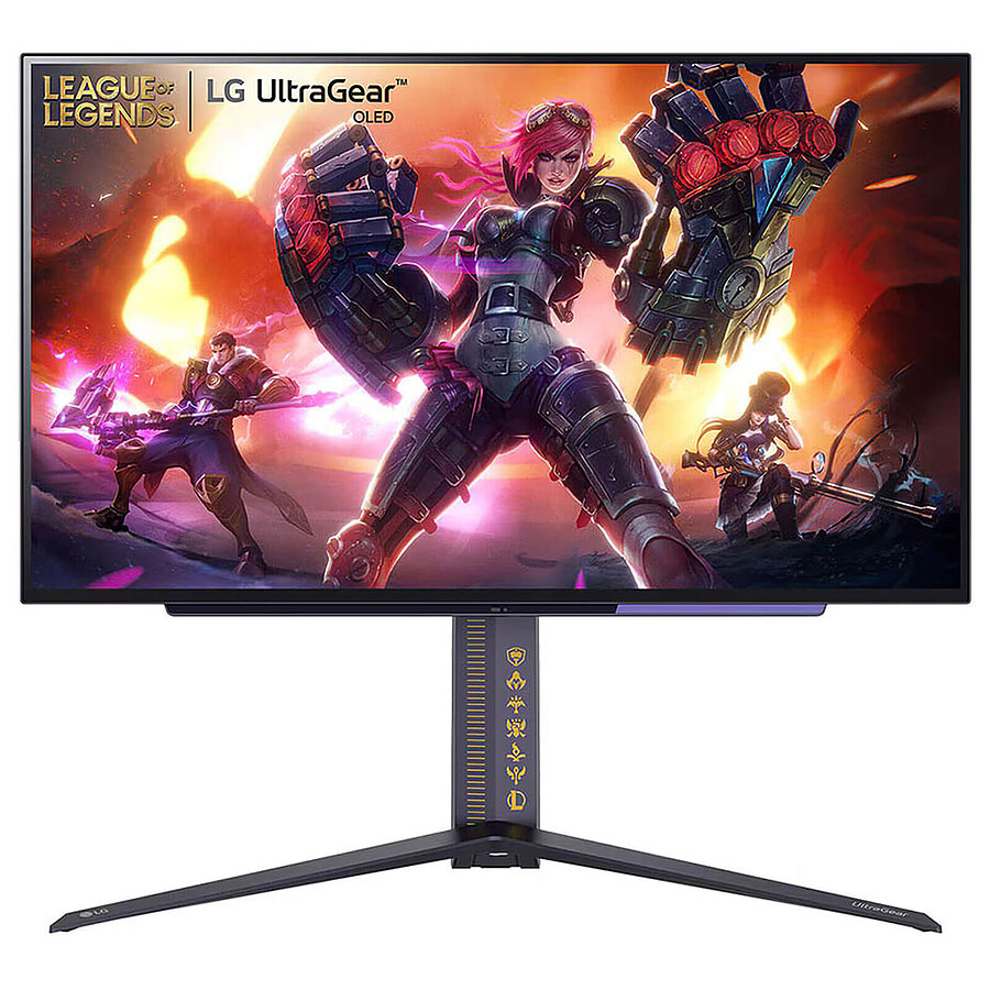 Écran PC LG UltraGear 27GR95QL-B Edition League of Legends