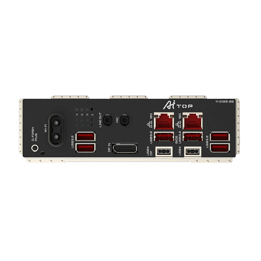 Carte Mère GIGABYTE TRX50 AI TOP-2B – Socket STR5 Pour AMD Threadripper Pro 7000 – DDR5 5200 MHz, PCIe 5.0, Wi-Fi 7, USB4 – Pour Stations De Travail Pro